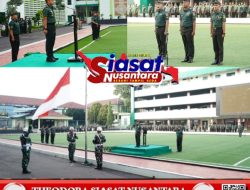 Kodam II/Sriwijaya Gelar Upacara Bendera Mingguan Perdana Tahun 2026 dengan Semangat Baru