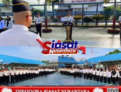 Awali Tahun dengan Semangat Baru, Kalapas Yuniarto Pimpin Apel Perdana di Lapas Pekanbaru