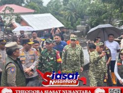 Peninjauan Langsung Lokasi Bencana Alam Banjir Bandang, Gubernur Sulut Bersama Rombongan tiba di Siau