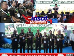 Kawal Asta Cita, Presiden Prabowo Anugerahkan Tanda Kehormatan bagi Pimpinan Kejaksaan di Panen Raya Karawang