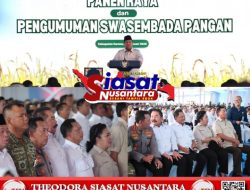 Mendagri Hadiri Panen Raya dan Pengumuman Swasembada Pangan di Karawang