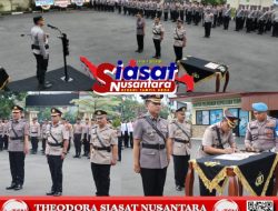 Kapolres Pekalongan Kota Pimpin Langsung Sertijab Wakapolres Pekalongan Kota dan Kapolsek Buaran