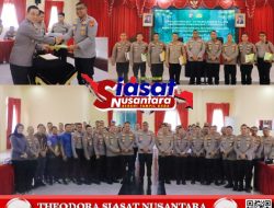 Polres Kampar Sosialisasi DIPA 2026 Tandatangani Pakta Integritas, Kapolres: Komitmen Bersama Wujudkan Polri yang Presisi