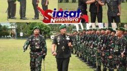 Danrem 045/Gaya Brigjen TNI Nur Wahyudi Pimpin Sertijab, Letkol Inf Matin AIgiffari Jabat Danyonif 147/KGJ