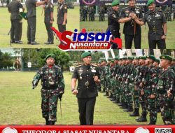 Danrem 045/Gaya Brigjen TNI Nur Wahyudi Pimpin Sertijab, Letkol Inf Matin AIgiffari Jabat Danyonif 147/KGJ