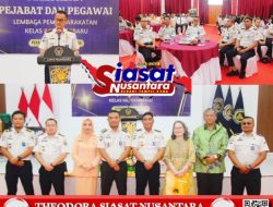 Penuh Haru dan Apresiasi, Kalapas Pekanbaru Pimpin Lepas Pejabat Pindah Tugas dan Pegawai Purna Bakti