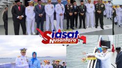 TNI AL Gelar Peringatan Hari Dharma Samudera 2026, Dankodaeral XIV Pimpin Tabur Bunga di Laut