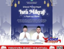 Peringatan Isra Mi’raj 1447 H: Momentum Perteguh Iman dan Akhlak Menuju Sangihe yang Sejahtera
