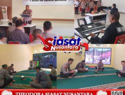 Tingkatkan Karakter Humanis, Polres Kepulauan Sangihe Gelar Ibadah Binrohtal Rutin