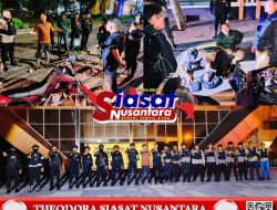 Kapolresta Pekanbaru Pimpin Patroli Tim RAGA Bersama Kasat Reskrim dan Kasat Intelkam