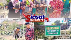 Dinas Pendidikan Kota Pekanbaru Lakukan Program Green City Satu Anak Satu Polibag, Wujudkan Kota Hijau dan Berkelanjutan