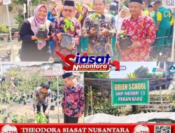 Dinas Pendidikan Kota Pekanbaru Lakukan Program Green City Satu Anak Satu Polibag, Wujudkan Kota Hijau dan Berkelanjutan