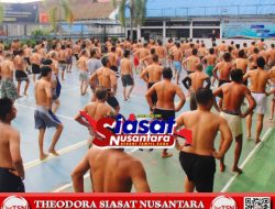 Tak Hanya Berikan Pembinaan Mental, Lapas Pekanbaru Dorong Warga Binaan Hidup Sehat Lewat Senam Pagi