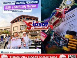 SMAN Plus Provinsi Riau Raih Juara 2 Robotic Line Tracking Dalam Ajang FESTRON 2026 Politeknik Caltex