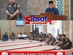 Kejati Riau Gelar Halal Bihalal Sambut Bulan Suci Ramadhan 1447 H di Masjid Al-Mizan