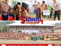 Polres Kampar bersama PHR, dan Sekolah Bersatu Gelorakan Green Policing dan Green Movement