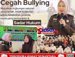 Penkum Kejati Riau Turun Langsung, Berikan Edukasi Anti Bullying di SMA Cendana
