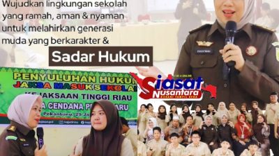 Penkum Kejati Riau Turun Langsung, Berikan Edukasi Anti Bullying di SMA Cendana