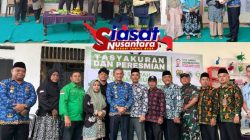 Wabup Muaro Jambi Junaidi H. Mahir Resmikan Bank Sampah Sihkumbang Kumpul