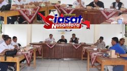 Wakil Ketua DPRD Kabupaten Pekalongan Pimpin Rapat Koordinasi Penanganan Banjir di Aula Kecamatan Tirto
