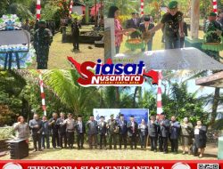 Peringati HUT Daerah Kabupaten Kepulauan Sangihe ke-601, Dandim 1301/Sangihe Pimpin Ziarah di Makam Pahlawan Bataha Santiago