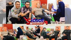 Polda Riau Gelar Donor Darah dalam Rangka Jumat Berkah