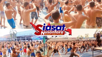 Jaga Kebugaran dan Kedisiplinan, Ratusan Warga Binaan Lapas Pekanbaru Semangat Ikuti Senam Pagi