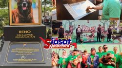 Polda Riau Gelar Pet Parade Kenang Reno, Anjing Pelacak K9 Pahlawan Kemanusiaan