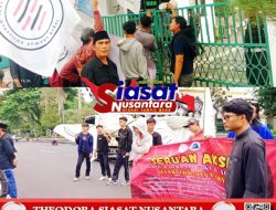 Gerakan Mahasiswa dan Pemuda Bogor Gelar Aksi Unjuk Rasa di Kejari Cibinong dan Baznas Kabupaten Bogor