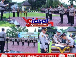 Kapolres Pekalongan Pimpin Sertijab dan Pelantikan Jabatan Kasikum serta Upacara Kenaikan Pangkat bagi Personel PNS Polri