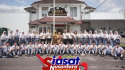 Perkuat Pemahaman Reintegrasi Sosial, Lapas Tanjungpandan Sambut Kunjungan Edukatif Pelajar SMAN 2 Tanjungpandan