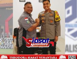 Jalin Silaturahmi dan Sinergisitas, Sekretaris DPC PJS Belitung Sambangi Polres Bangka