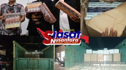 Polres Belitung Bersama Bea Cukai Tanjungpandan Berhasil Amankan 1 Truck Berisi Rausan Dus Rokok Ilegal