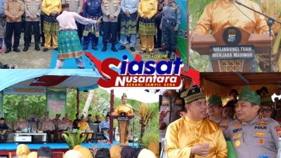 LAMR dan Polres Kepulauan Meranti Laksanakan Helat Susur Sungai Jelajah Kampung