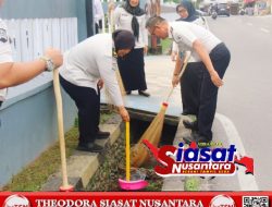 Semangat Sambut Ramadhan, Lapas Pekanbaru Wujudkan Lingkungan Bersih Lewat Kerja Bakti Bersama