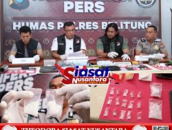 Polres Belitung Kembali Ungkap Kasus Peredaran Narkotika Jenis Sabu, Bentuk Komitmen dalam Berantas Peredaran Gelap Narkoba