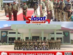 Menhan RI Kunjungi Markas Yonif TP 845/Ksatria Satam, Tinjau Fasilitas Guna Pastikan Kesejahteraan dan Kesiapan Prajurit