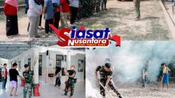 TNI Hadir untuk Rakyat: Yonif TP 845/KS Gelar Bakti Sosial Bersihkan Tempat Ibadah dan Waduk Eks Jepang