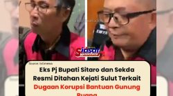 Eks Pj Bupati Sitaro dan Sekda Resmi Ditahan Terkait Dugaan Korupsi Bantuan Gunung Ruang