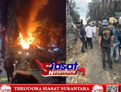 Tim Gabungan Polda Sumsel Buru Pelaku Pemilik Sumur Minyak Ilegal Akibat Insiden Kebakaran di Lahan HGU PT Hindoli Keluang