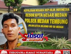 Maraknya Peredaran Sabu, Timbulkan Krisis Kepercayaan Warga akan Kinerja Kapolsek dan Kanitteskrim Polsek Medan Tembung