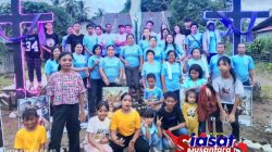 Obor Iman Menyala, Jemaat Eben Haezer Lantung Semarakkan Paskah 2026 Dengan Pawai Penuh Makna