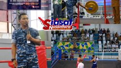 Danlanud H. AS Hanandjoeddin Buka Kejuaraan Tinju Amatir Piala Danlanud, Diikuti 62 Orang Peserta Baik Lokal dan Luar Kota