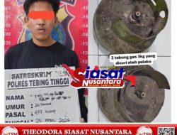 Sat Reskrim Polres Tebing Tinggi Tangkap Pelaku Pencuri Genset dan Tabung Gas Milik Rumah Makan