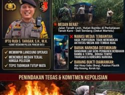 Tindak Lanjuti Laporan dari Media Online, Polsek Pancur Batu Gencar Berantas Judi dan Narkoba