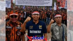 Suarakan Aksi Damai Jeritan Rakyat, Gabungan Koalisi Ormas Insan Pers Bersama Elemen Masyarakat Bersatu Minta Pemkab Muba dan Gubernur Sumsel untuk Segera Perbaiki Jalan di Muba