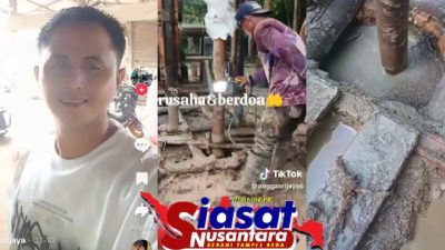 Diduga Akun Tik Tok Anggasrijaya Pemilik Modal Pengeboran Minyak Ilegal Posting Video Saat Dilokasi, APH Diminta Bertindak
