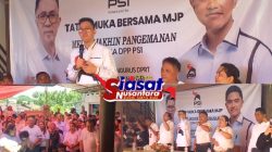 Ketua DPP PSI Melky Jakhin Pangemanan Tatap Muka dengan Pengurus Ranting se-Kecamatan Wori