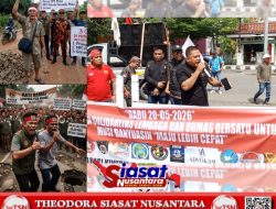Jeritan Rakyat Muba Bergema Hampir Setiap Hari, Gabungan Ormas Terus Beraksi, Diduga Pemkab dan Pemprov Dinilai Tak Berdaya Atasi Jalan Rusak