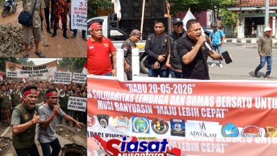 Jeritan Rakyat Muba Bergema Hampir Setiap Hari, Gabungan Ormas Terus Beraksi, Diduga Pemkab dan Pemprov Dinilai Tak Berdaya Atasi Jalan Rusak